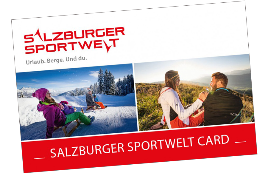Salzburger Sportwelt Card, die Karte für die Salzburger Region