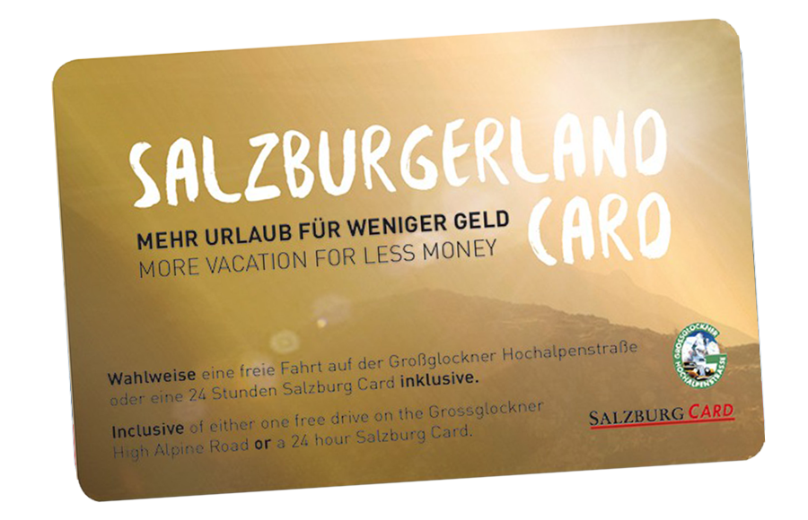 Salzburger Land Card, eine Karte für bis zu 190 Sehenswürdigkeiten